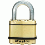 CADENAS À CLÉ EN LAITON EXCELL M5BEUR - ANSE 25MM - MASTER LOCK