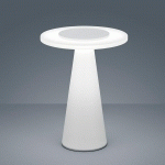 HELESTRA BAX LAMPE TABLE VARIATEUR TACTILE BLANCHE