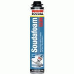 MOUSSE PU PISTOLABLE SOUDAFOAM GUN JAUNE AÉROSOL 700ML - SOUDAL - 111126