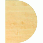 PLATEAU DE TABLE AVEC PERFORATION - 60X80 CM - CHÊNE AMBRÉ - HAMMERBACHER