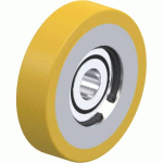 BLICKLE - GALET GUIDE Ø 100MM BANDAGE POLYURÉTHANE PU 250KG - FSTH 100X25/20-15K
