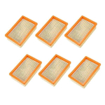 CREA - 6-PACK FILTER FOR KARCHER MV4 MV5 MV6 WD4 WD5 WD6 VACUUM CLEANER