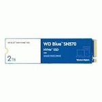 WD BLUE SN570 NVME SSD WDS200T3B0C - SSD - 2 TO - PCIE 3.0 X4 (NVME)