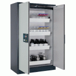 ARMOIRE SÉCURITÉ Q-PEGASUS-90 Q90.195.120.WDAC GRIS/GRIS - MANUTAN COLLECTIVITÉS