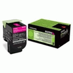 LEXMARK 80C2SX0 - TONERS COULEUR MAGENTA POUR IMPRIMANTE LASER