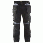 PANTALON DE TRAVAIL ARTISAN NOIR/GRIS TAILLE 48L - BLAKLADER