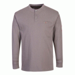 PORTWEST FR32 FR HENLEY ANTISTATIQUE GRIS - TAILLE XXL