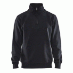 SWEAT COL CAMIONNEUR NOIR TAILLE 4XL - BLAKLADER