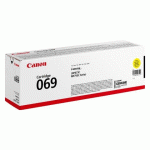 TONER CANON 069 JAUNE POUR IMPRIMANTE LASER - TONER AUTHENTIQUE