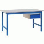 ETABLI COMPLET PTH 20 AVEC 1 TIROIR 1800 X 750 MM - MANUTAN COLLECTIVITÉS