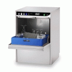 LAVE-VAISSELLE DOUBLE PAROI EN INOX ADLER - PANIER 500 X 500 MM