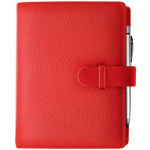 ORGANISEUR 17 CUIR CALI - 15X19CM - ROUGE - EXACOMPTA