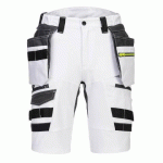 PORTWEST DX444 BERMUDA HOLSTER AMOVIBLES DX4 BLANC - TAILLE 34
