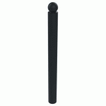 POTELET BOOPI TÊTE BOULE MÉTAL HTR 1 M Ø 102 MM - GRIS 7016 - BUTON DESIGN