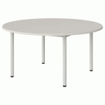 TABLE MALIBU Ø 120 T3 4P STRA ABS BLC SEL W911/BLC 9016