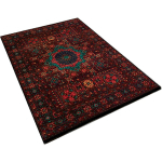 WELLHOME - TAPIS SALON EN POLYESTER THECULT NOIR - 60X100CM - NOIR