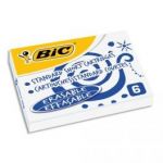 BIC CARTOUCHE POUR STYLO À PLUME ENCRE BLEUE STYPEN INTERNATIONALE COURTE EN ÉTUI DE 6