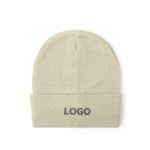 BONNET PUBLICITAIRE MIXTE BEIGE - MARQUAGE BRODERIE