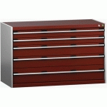 BOTT 1 ARMOIRE À TIROIRS SL-1368-5.2 AVEC 5 TIROIRS POUR CHARGE LOURDE - BOTT