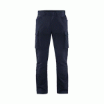 PANTALON DE TRAVAIL MAINTENANCE STRETCH 2D BLEU FONCÉ D120 - BLAKLADER