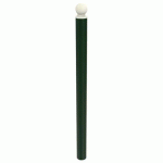 POTELET BOOPI PMR TÊTE BOULE MÉT HT 1.20M Ø90MM MOUSSE 6005 - BUTON DESIGN