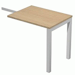 RETOUR DIRECT TRENDY - PIEDS MÉTAL GRIS - CHÊNE - ARTARREDI