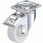 BLICKLE - ROULETTE PIVOTANTE À FREIN Ø 100MM BANDAGE POLYAMIDE PA 6.6 500KG - LH-SPO 100G-1-FI