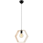 LAMKUR LIGHTING - LAMKUR PLAFONNIER WIRE FRAME BLANC, 1X E27