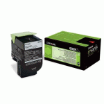 LEXMARK 802K CARTOUCHE DE TONER 1 PIÈCE(S) ORIGINAL NOIR - TONER AUTHENTIQUE