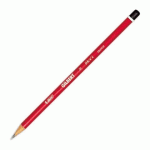 LOT DE 36 - BIC CRAYON GILBERT 33, DURETÉ: HB, ROND, LAQUÉ EN ROUGE