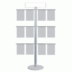 PANNEAU DE VENTE ET D'INFORMATION - 12 A4 - ARGENT