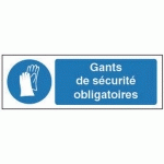 PORT DE GANTS DE PROTECTION 45X15 CM POLYPROPYLÈNE - BRADY