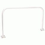 ARCEAU DE PROTECTION SIMPLE 2 M PLATINES - GALVA BLANC 9010 - PROCITY