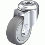 BLICKLE - ROULETTE PIVOTANTE Ø 80MM BANDAGE CAOUTCHOUC TPE 100KG - LKRA-TPA 80KF