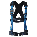 HARNAIS DE SÉCURITÉ ANTICHUTE HT 55 A BLEU/NOIR TM - TRACTEL - 65632