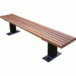 LA BANQUETTE BOSTON RÉSINEUX NATUREL - MANUTAN COLLECTIVITÉS