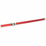 LOT DE 16 - NAPPE EN ROULEAU PAPIER GAUFRÉ TOILE DE LIN - 6X1,18M - ROUGE