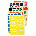 MAXI-GOMMETTES GÉOMÉTRIQUES - MANUTAN COLLECTIVITÉS