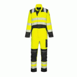 PORTWEST FR507 COMBINAISON MODAFLAME PW3 HV JAUNE/NOIR - TAILLE XL - STANDARD