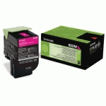 TONER - 802 - MAGENTA - 2000 PAGES - LEXMARK