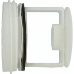 FILTRE À PELUCHES REMPLACEMENT POUR 481248058403 POUR MACHINE À LAVER, SÈCHE-LINGE - 5,6 CM, AVEC JOINT - VHBW