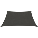 VIDAXL - VOILE D'OMBRAGE 160 G/M² ANTHRACITE 2,5X2,5 M PEHD