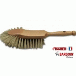 BROSSE DE COMPTOIR 1/2 TÊTE MANCHE BOIS