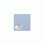 LOT DE 2 - PAQUET DE 25 CARTES SIMPLES POLLEN 135X135MM 210G/M² - BLEU LAVANDE