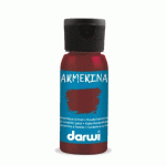 LOT DE 4 - DARWI FLACON DE 50 ML DE PEINTURE SUR CÉRAMIQUE À FROID - ROUGE CERISE