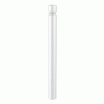 POTELET AGGLO Ø 76 MM - ZINC BLANC 9010 - PROCITY