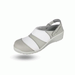 SABOT DE SÉCURITÉ BLANC/GRIS ADELINE T.36 - NORD'WAYS - ADE000136000B/GR