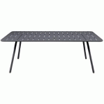 TABLE 207X100 LUXEMBOURG CARBONE