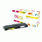 TONER REMANUFACTURÉ OWA - HAUTE CAPACITÉ - JAUNE - POUR XEROX 106R03529