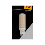 G9 LED TUBULAR BULB 7 WATT 770LM LIGHT 4000K 3000K 6500K SPARAC-G9-7W-CE2-N -BLANC CHAUD- - BLANC CHAUD